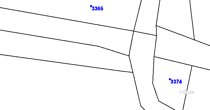 Parcela st. 55/8 v KÚ Tutleky, Katastrální mapa