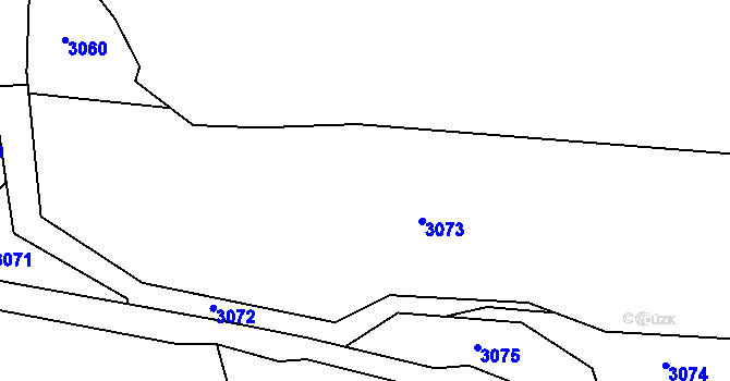 Parcela st. 211/2 v KÚ Tutleky, Katastrální mapa