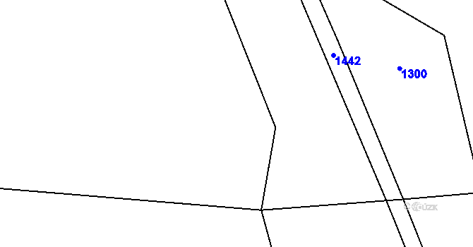 Parcela st. 357/2 v KÚ Úbislavice, Katastrální mapa