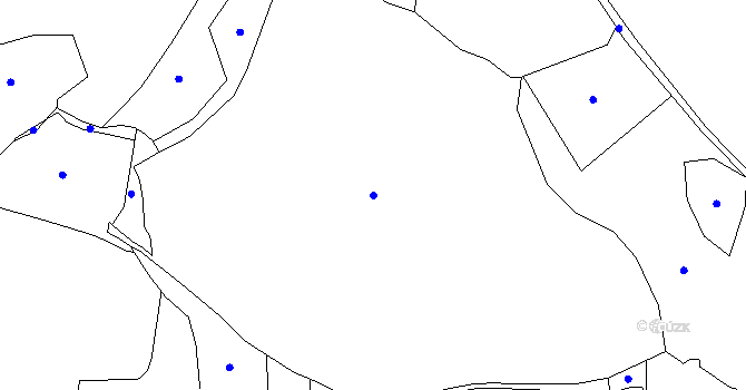 Parcela st. 477 v KÚ Údrč, Katastrální mapa