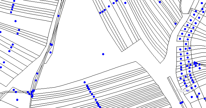 Parcela st. 2031/1 v KÚ Uherčice u Hustopečí, Katastrální mapa