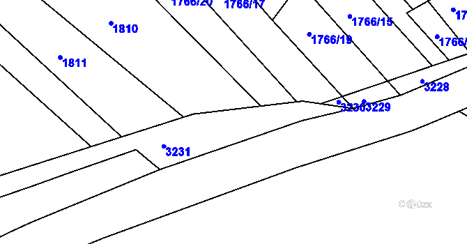 Parcela st. 2048/1 v KÚ Mařatice, Katastrální mapa
