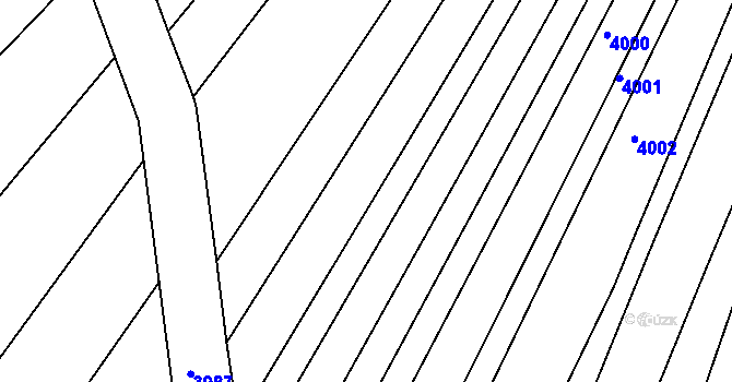 Parcela st. 2266/2 v KÚ Mařatice, Katastrální mapa