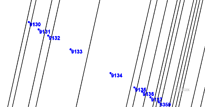 Parcela st. 5660/246 v KÚ Uherský Brod, Katastrální mapa