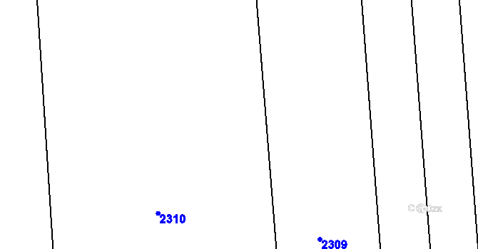 Parcela st. 1051/158 v KÚ Kvačice, Katastrální mapa