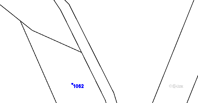 Parcela st. 246/2 v KÚ Janovická Lhota, Katastrální mapa