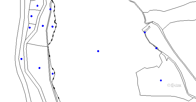 Parcela st. 474/1 v KÚ Malý Uhřínov, Katastrální mapa