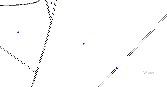 Parcela st. 176 v KÚ Újezd u Chocně, Katastrální mapa