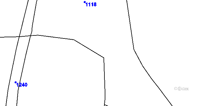 Parcela st. 47 v KÚ Březová u Úmonína, Katastrální mapa