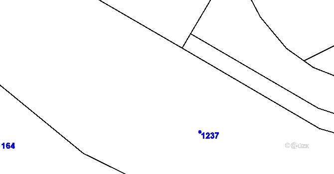 Parcela st. 262/27 v KÚ Březová u Úmonína, Katastrální mapa