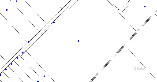 Parcela st. 129/5 v KÚ Unčovice, Katastrální mapa