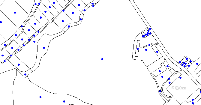 Parcela st. 63/1 v KÚ Chmeliště, Katastrální mapa