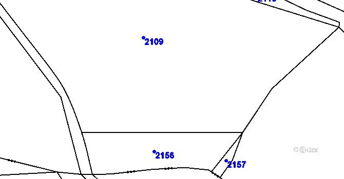 Parcela st. 375/4 v KÚ Velichovky, Katastrální mapa