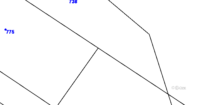 Parcela st. 229/8 v KÚ Nespery, Katastrální mapa