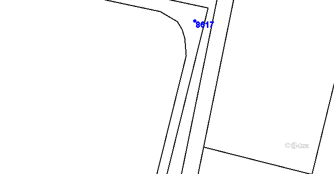 Parcela st. 4598/28 v KÚ Velké Pavlovice, Katastrální mapa