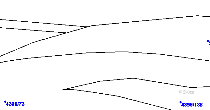 Parcela st. 2720/30 v KÚ Veselí nad Lužnicí, Katastrální mapa