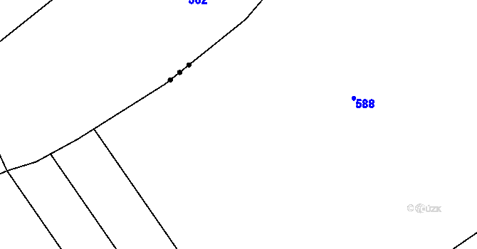 Parcela st. 251/6 v KÚ Tupec, Katastrální mapa
