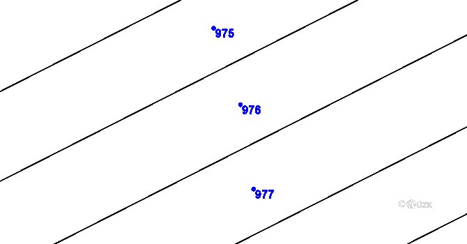 Parcela st. 374/62 v KÚ Tupec, Katastrální mapa