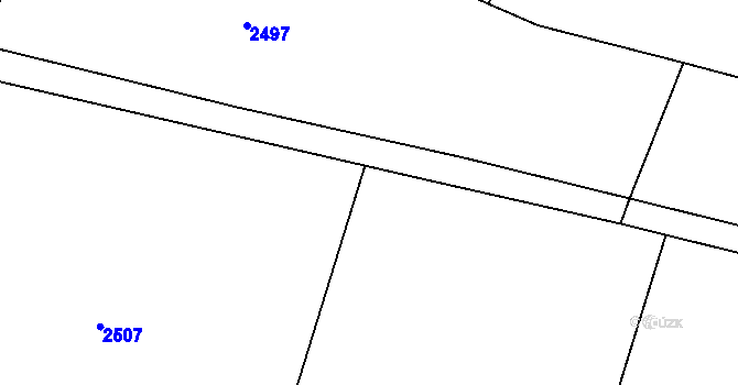 Parcela st. 461/32 v KÚ Rankov u Trhových Svinů, Katastrální mapa