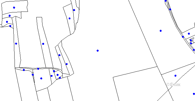 Parcela st. 90/1 v KÚ Hašlovice, Katastrální mapa