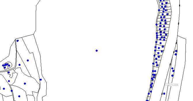 Parcela st. 2211 v KÚ Veverská Bítýška, Katastrální mapa