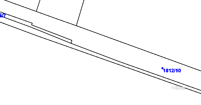 Parcela st. 470/3 v KÚ Čížov u Jihlavy, Katastrální mapa