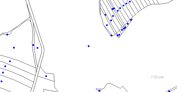 Parcela st. 66/1 v KÚ Hostovlice, Katastrální mapa