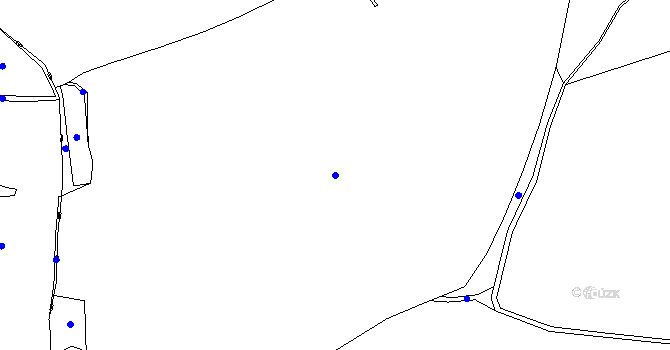 Parcela st. 73/6 v KÚ Mladotice u Čachrova, Katastrální mapa