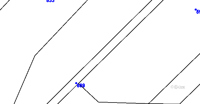 Parcela st. 41/85 v KÚ Svinky, Katastrální mapa