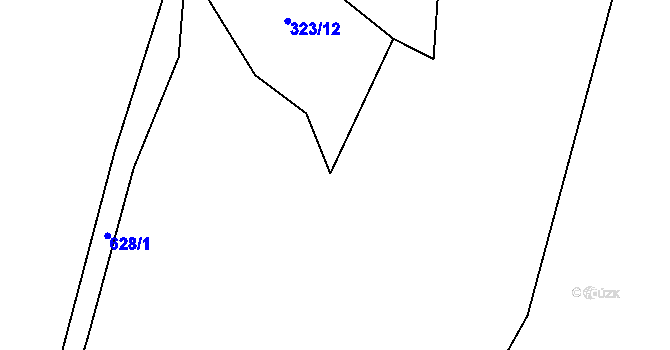 Parcela st. 337/2 v KÚ Vlčkovice u Mladkova, Katastrální mapa
