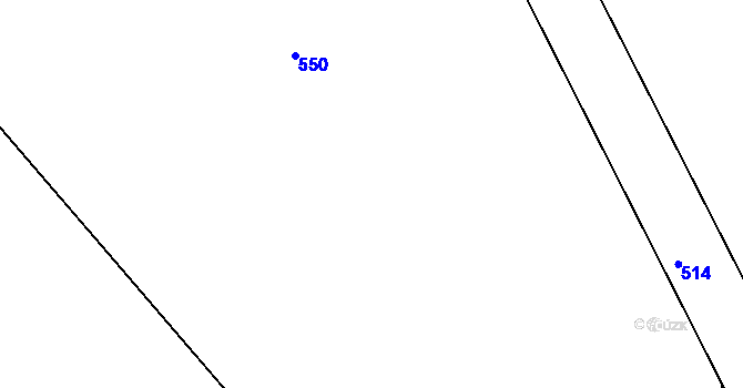 Parcela st. 58 v KÚ Malešín u Vodice, Katastrální mapa