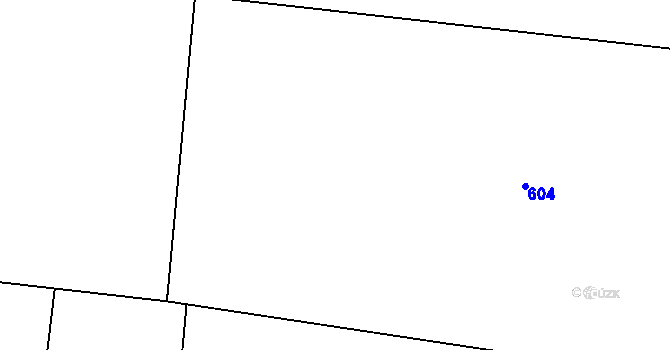 Parcela st. 227/4 v KÚ Malešín u Vodice, Katastrální mapa