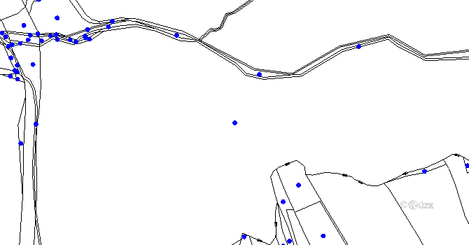 Parcela st. 413/4 v KÚ Vratíkov, Katastrální mapa