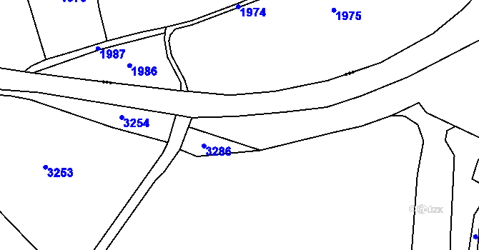 Parcela st. 2149/1 v KÚ Vráž u Berouna, Katastrální mapa