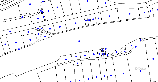Parcela st. 2457 v KÚ Vráž u Berouna, Katastrální mapa