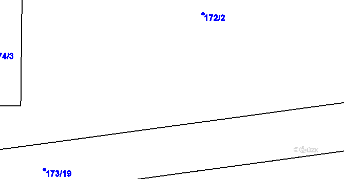 Parcela st. 173/20 v KÚ Vrbka u Opavy, Katastrální mapa