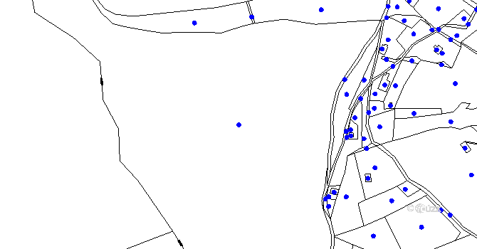 Parcela st. 2736/14 v KÚ Hořejší Vrchlabí, Katastrální mapa