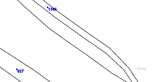 Parcela st. 202/7 v KÚ Vršovice u Loun, Katastrální mapa