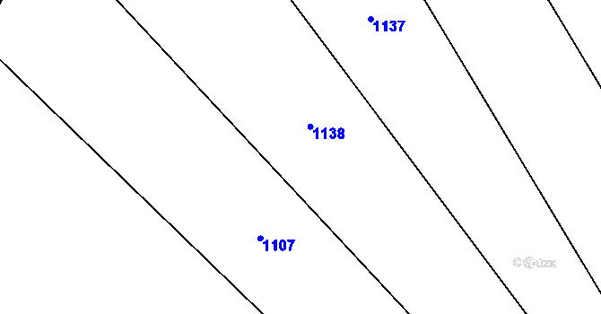 Parcela st. 670/12 v KÚ Vršovice u Loun, Katastrální mapa