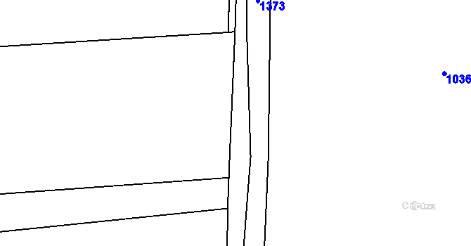 Parcela st. 708/11 v KÚ Vršovice u Loun, Katastrální mapa