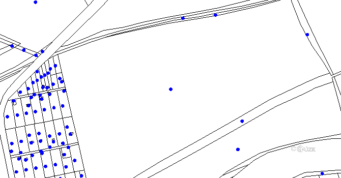Parcela st. 742/1 v KÚ Vršovice u Loun, Katastrální mapa