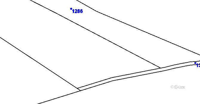 Parcela st. 752/15 v KÚ Vršovice u Loun, Katastrální mapa