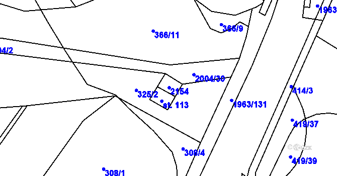 Parcela st. 120 v KÚ Rokytnice u Vsetína, Katastrální mapa