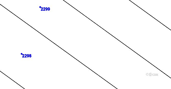 Parcela st. 308/2 v KÚ Všechovice, Katastrální mapa