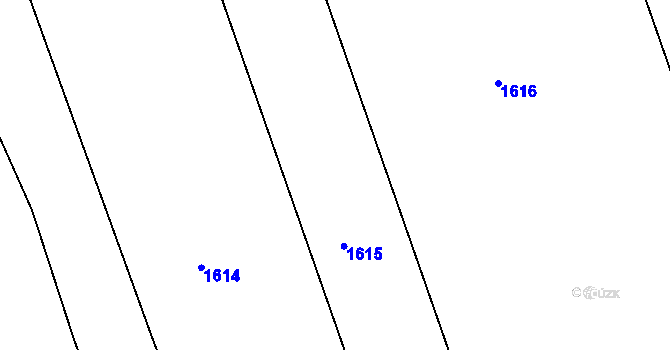 Parcela st. 486/3 v KÚ Všeradice, Katastrální mapa