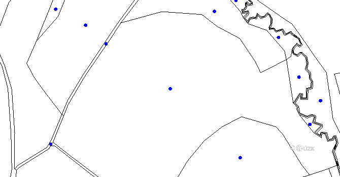 Parcela st. 425 v KÚ Vyskytná nad Jihlavou, Katastrální mapa