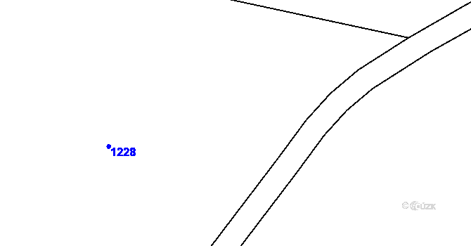 Parcela st. 387/15 v KÚ Rváčov u Hlinska, Katastrální mapa