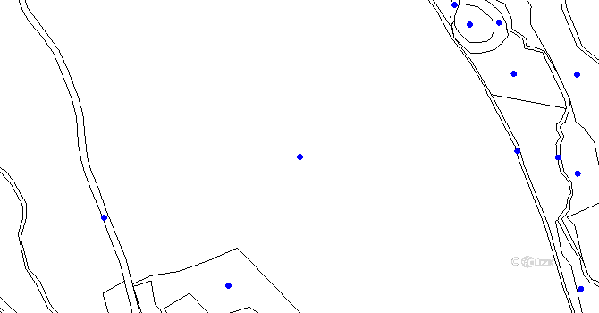 Parcela st. 424/1 v KÚ Drmaly, Katastrální mapa