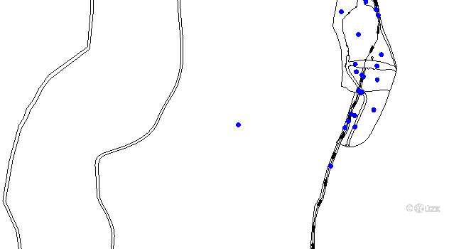 Parcela st. 474/12 v KÚ Podhůří u Vysoké Pece, Katastrální mapa