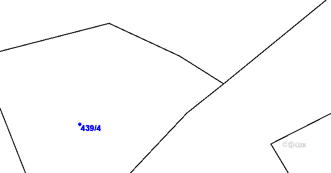 Parcela st. 474/13 v KÚ Podhůří u Vysoké Pece, Katastrální mapa